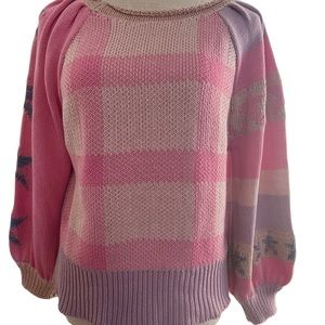 Pink long Sleeve sweater